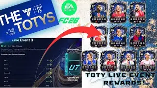 TOTY LIVE EVENT 3 REWARDS! 🔥 FC26 ULTIMATE TEAM PACK OPENING!