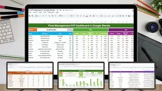 Fleet Management KPI Dashboard in Google Sheets