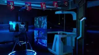 Night Shift Secrets: VR and the Mysterious Blue Glow!!!