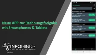 APP zur Rechnungsfreigabe mit Smartphones/Tablets - Infominds