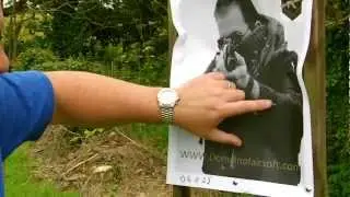 G&G GK99 (RK95) Airsoft Accuracy Test 0.2g v 0.4g BB's.