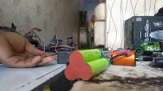 Test Baterai bor Cordless 10ribuan buat rc car brushless