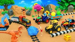 Top DIY Tractor making mini safety barrier and Train warn signal system