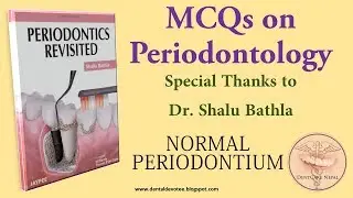 MCQs on Gingiva, cementum, PDL, alveolar bone - Periodontics Revisited - Part 1