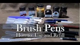 Brush Pens: Refill How to