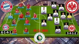 Bayern Munich vs Eintracht Frankfurt  LINEUP PREDICT FINAL DFB Pokal 2017/2018