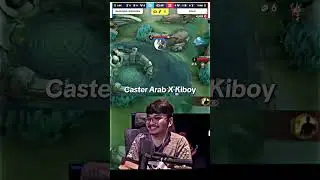 reaction mas ade caster arab jadi sales kiboy🤣 #adesetiawan #mlbb #mobilelegend #gof #fyp #short