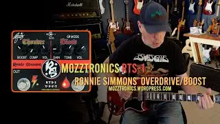 Mozztronics: RTS-1 Ronnie Simmons Signature Overdrive/Boost/Comp