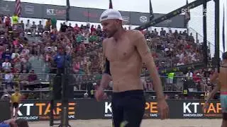Great Rally Men's Quarterfinal Match Point | 2019 AVP Gold Series, Championships