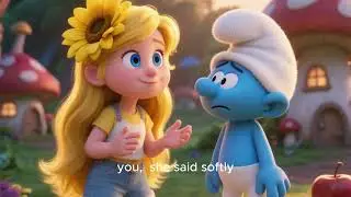 Lilly and the Smurf 💙🍄 | Fun Kids Story | Bedtime Tale for Children#bedtimestories #kidsstories