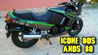 ÍCONE DOS ANOS 80 - KAWASAKI GPX 600R NINJA 600