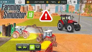 #Farming Simulator 18 | Tractor Error Problem Solved | Best Tips & Tricks for Smooth Gameplay#fs18