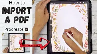 How to Import a PDF Junk Journal Kit into Procreate (Easy Tutorial for Beginners)