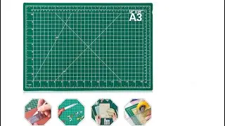 anezus Self Healing Sewing Mat, Rotary Cutting Mat Double Sided 5-Ply Craft Cutting Board