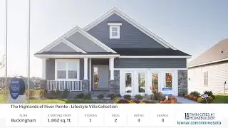 Buckingham | Model Home | The Highlands of River Pointe: Lifestyle Villa Collection