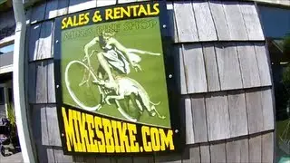 Cannon Beach Oregon -  Mikes Bike Shop - August 13, 2013