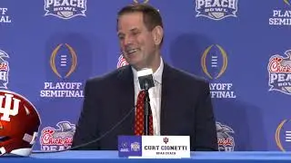 CFP Semifinal: Curt Cignetti & Dan Lanning joint press conference Q&A