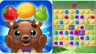 SWEET FRUIT CANDY Android/Apple Video Game First Look Play Through