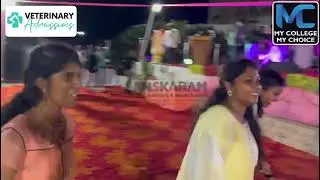 www.veterinaryadmissions.com|sanskaram college of veterinary sciencecampus freshers fest🔥🔥