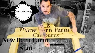 New Barn Farm Sign