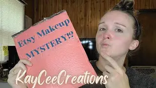 Etsy Mystery Makeup Box Unbagging