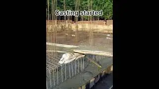 Column layout plan raft casting pedestal casting | Civil engineering construction work |