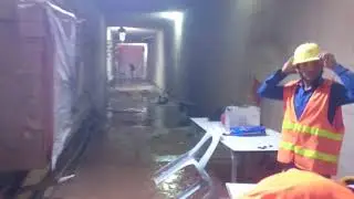 Khoan phun gia cố đập - Consolidation grouting in Nam Nghiep 1 by Thailand company