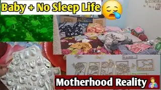 Postpartum Reality 😩 | New Mom Daily Routine | Delivery Ke Baad Ki Zindagi 😴 | Real Mom Life Vlog
