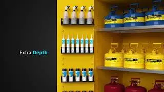 The Future of Flammable Safety Cabinets | Justrite Utili-Guard+&trade; &ndash; Safer, Smarter Storage