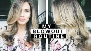 My Blow Dry Routine | DIY Blowout At Home