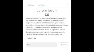 Lorem Ipsum (Miscellaneous challenge ) | Author: Haskell | Cyber Yoddha CTF