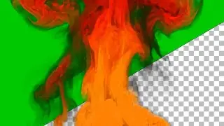 Fire Particles Green Screen VFX 🔥⬆️ #freevfx | Cinematic Embers Overlay