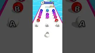 A-Z Run Gameplay Level 4 #azrun #gaming #shorts