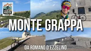 Climbing Cima Grappa to the War Memorial - Tour De Pasta Stage 2