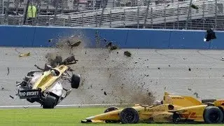 IndyCar 2015 MavTV 500 Ryan Briscoe Flip - OnBoard Sounds