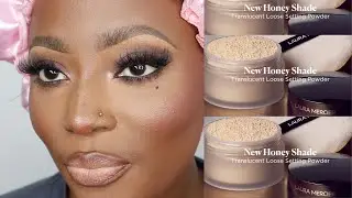NEW LAURA MERCIER HONEY TRANSLUCENT LOOSE SETTING POWDER | DARK SKIN FRIENDLY | BEAUTYBYBEMI