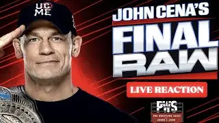 John Cena&rsquo;s Final WWE RAW | Live Reaction | Pro Wrestling Sauce