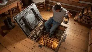 They Laughed When He Built a Bunker Inside His Cabin &mdash; Then It Kept Him Warm All Winter