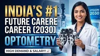 Future Proof Career India 2030 | Optometry Full Guide | High Salary Course After 12th Science