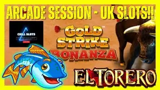 Arcade FOBT UK session featuring Magic Mirror Deluxe 2, Buccaneers Frenzy, El Torero & more!!