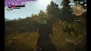 The Witcher 3 on Intel Xeon E5450 (3.87GHz) + ASUS Radeon 7950 DirectCU II TOP V2 (1135/5600MHz)