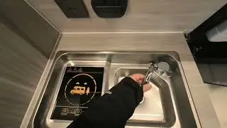 Pop-up camper interior 