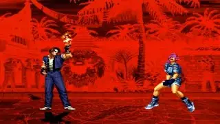 [TAS] Kyo VS Leona Orochi (KoF '97)