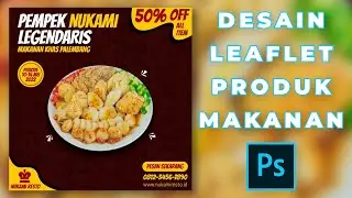 Tutorial Membuat Desain Leaflet Produk Makanan Dengan Adobe Photoshop