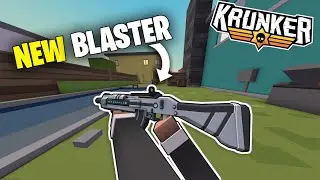 Krunker.io NEW GUN Blaster (Unreleased) New Leaked Update! Krunker 2020 new update