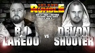 VIPW Nov 21 2025 - Island Rumble - BJ Laredo VS Devon Shooter