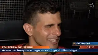 DF ALERTA - Procurado por homicídio é pego ao sair para ver Brasileirão