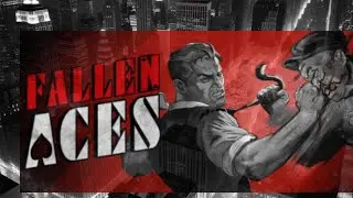 Fallen Aces: Noir style First person comic book