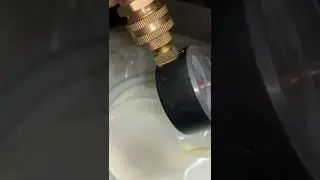 Electro freeze soft serve pressure test rig..