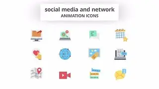 Social Media & Network - Animation Icons After Effects Templates